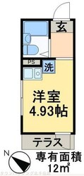 サファイア北千住の物件間取画像